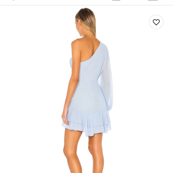 Michael Costello x Revolve Sunny mini dress in blue size Medium - Picture 2 of 6